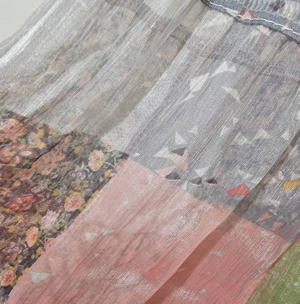 Floral Patchwork Maxi Skirt - Picture 3 of 7